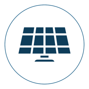 Solar panel icon